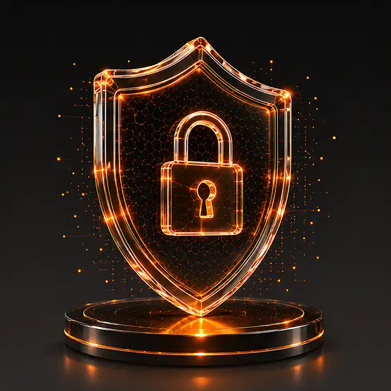 shield and lock symbolizing account protection