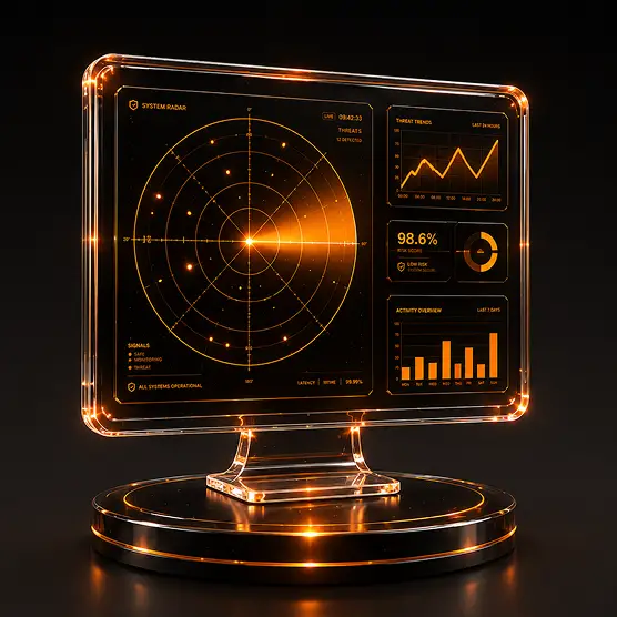 monitoring risk with futuristic level of security