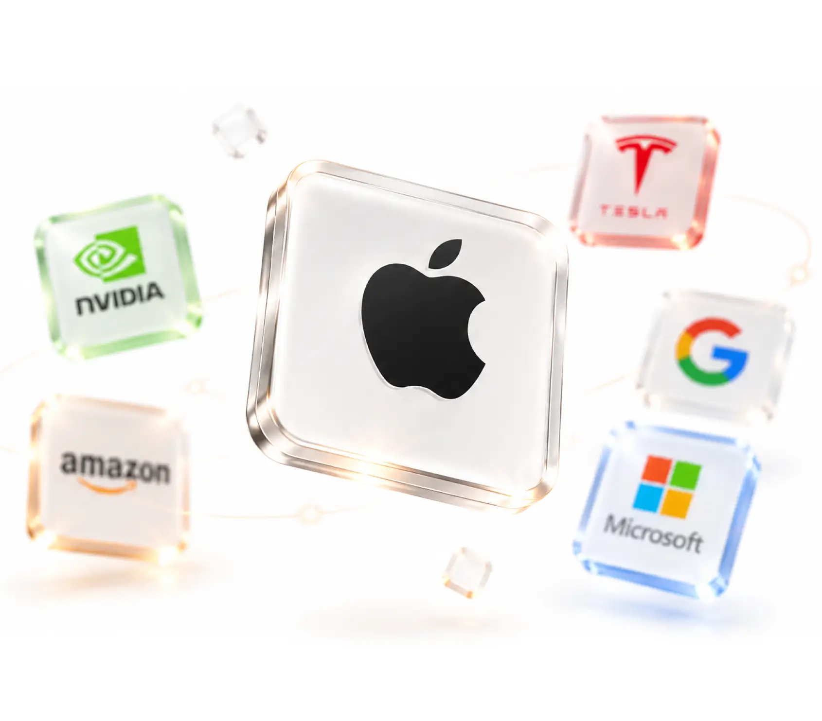 Technology stocks including Apple, NVIDIA, Tesla, Microsoft and Google