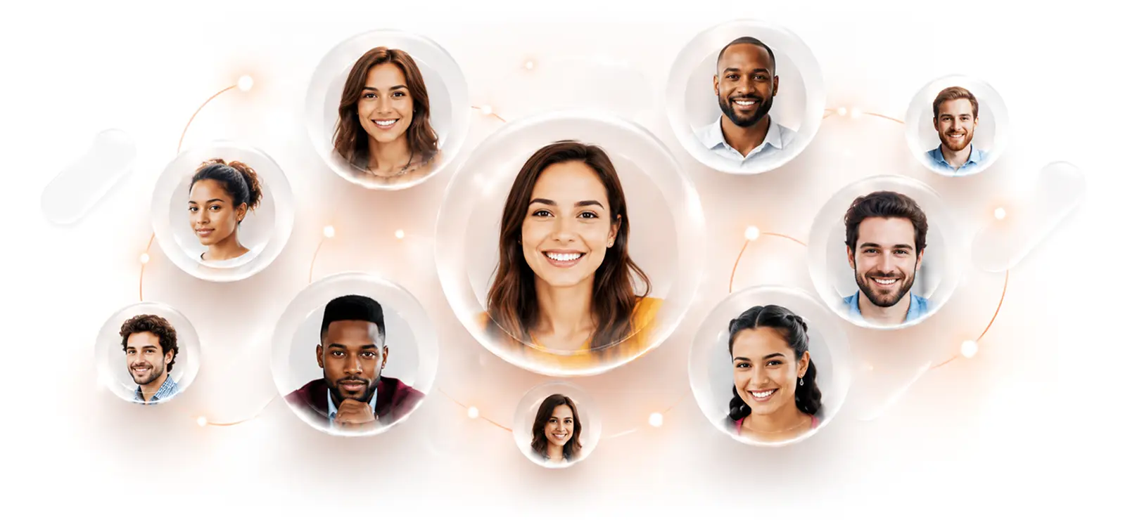 Community of traders connected through a global investment platform