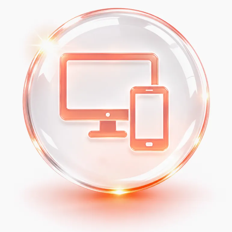 Fully optimized for desktop, tablet and mobile