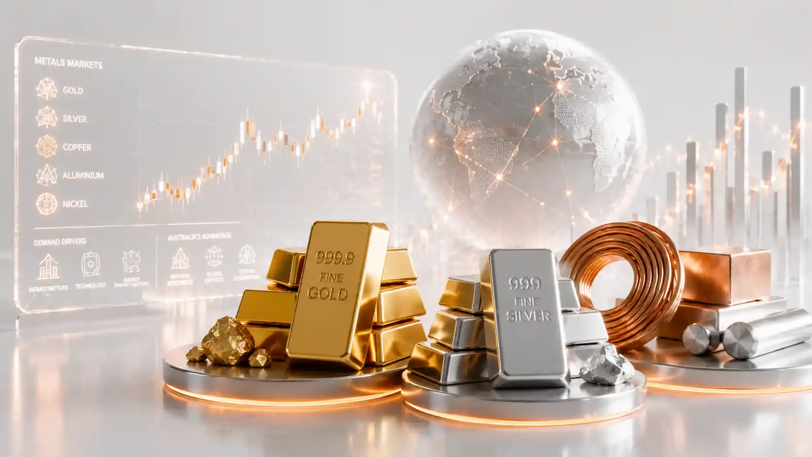 metals trading australian portfolios